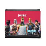 محفظة جلد  بتصميم فورت نايت باتل رويال