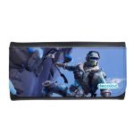 محفظة جلد  بتصميم فورت نايت تسلق جبل جليدي