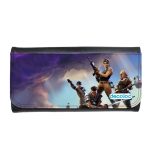 محفظة جلد  بتصميم قتال الزومبي فورت نايت محفظة جلد  بتصميم قتال الزومبي فورت نايت