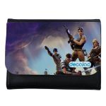 محفظة جلد  بتصميم قتال الزومبي فورت نايت محفظة جلد  بتصميم قتال الزومبي فورت نايت