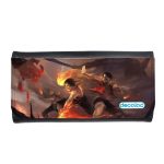 محفظة جلد  بتصميم قتال اللحيه البيضاء ون بيس محفظة جلد  بتصميم قتال اللحيه البيضاء ون بيس