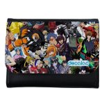 محفظة جلد  بتصميم قتال كل الانميات محفظة جلد  بتصميم قتال كل الانميات