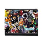 محفظة جلد  بتصميم قتال كل الانميات محفظة جلد  بتصميم قتال كل الانميات