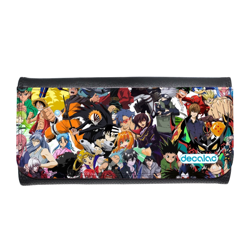 محفظة جلد بتصميم قتال كل الانميات محفظة جلد بتصميم قتال كل الانميات