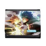 محفظة جلد  بتصميم قتال ميدوريا ضد باكوغو محفظة جلد  بتصميم قتال ميدوريا ضد باكوغو