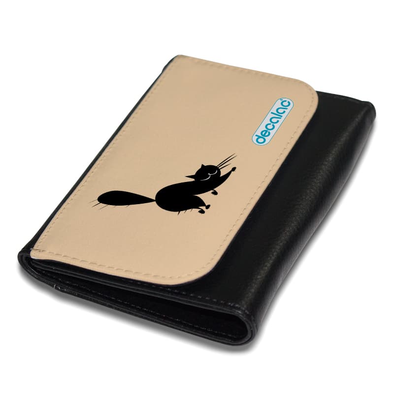 محفظة-جلد-بتصميم-قط-اسود-1