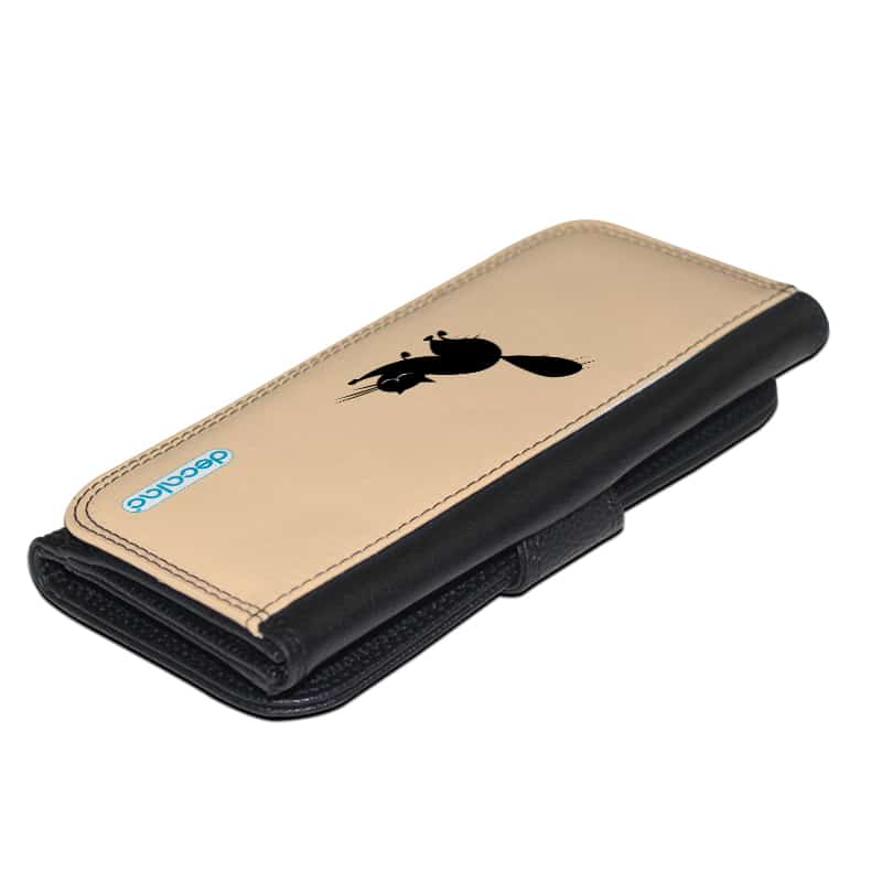 محفظة-جلد-بتصميم-قط-اسود-2