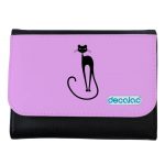 محفظة جلد  بتصميم قطه انيقه محفظة جلد  بتصميم قطه انيقه