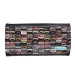 محفظة جلد  بتصميم كاسيت موسيقي محفظة جلد  بتصميم كاسيت موسيقي