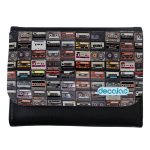 محفظة جلد  بتصميم كاسيت موسيقي محفظة جلد  بتصميم كاسيت موسيقي