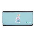 محفظة جلد  بتصميم كرتون كاميرا محفظة جلد  بتصميم كرتون كاميرا