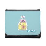 محفظة جلد  بتصميم كرتون كاميرا محفظة جلد  بتصميم كرتون كاميرا