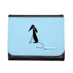 محفظة جلد  بتصميم كلب كرتوني محفظة جلد  بتصميم كلب كرتوني