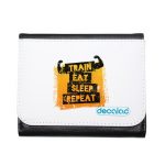 محفظة جلد  بتصميم كن قوي