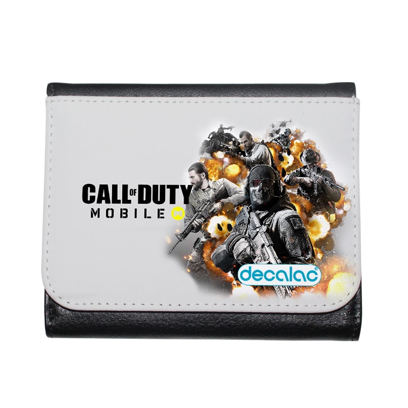 محفظة جلد  بتصميم كول أوف ديوتي ألعاب تصويب محفظة جلد  بتصميم كول أوف ديوتي ألعاب تصويب