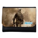 محفظة جلد  بتصميم كول أوف ديوتي نيران المعركه محفظة جلد  بتصميم كول أوف ديوتي نيران المعركه
