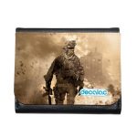 محفظة جلد  بتصميم كول أوف ديوتي نيران المعركه محفظة جلد  بتصميم كول أوف ديوتي نيران المعركه