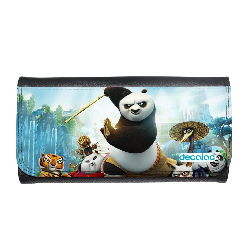محفظة جلد بتصميم كونغ فو باندا 3 محفظة جلد بتصميم كونغ فو باندا 3