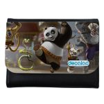 محفظة جلد  بتصميم كونغ فو باندا