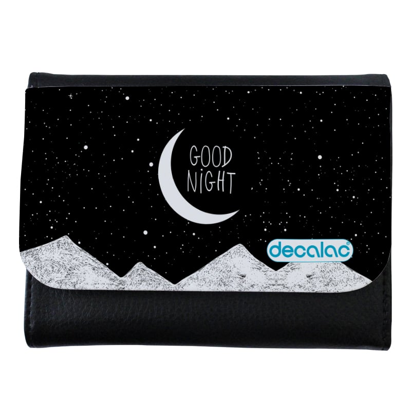 محفظة جلد بتصميم ليله سعيده محفظة جلد بتصميم ليله سعيده