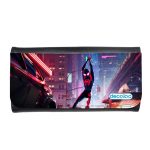 محفظة جلد  بتصميم مايلز مورالز سبايدر مان