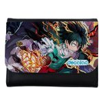 محفظة جلد  بتصميم معركه في أكاديميتي للأبطال محفظة جلد  بتصميم معركه في أكاديميتي للأبطال