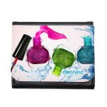 محفظة جلد  بتصميم مناكير محفظة جلد  بتصميم مناكير