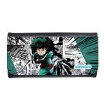 محفظة جلد  بتصميم ميدوريا مانجا أكاديميتي للأبطال محفظة جلد  بتصميم ميدوريا مانجا أكاديميتي للأبطال