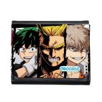 محفظة جلد  بتصميم ميدوريا وباكوغو واوول مايت محفظة جلد  بتصميم ميدوريا وباكوغو واوول مايت