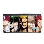 محفظة جلد  بتصميم ميدوريا وباكوغو واوول مايت محفظة جلد  بتصميم ميدوريا وباكوغو واوول مايت