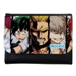 محفظة جلد  بتصميم ميدوريا وباكوغو واوول مايت