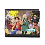 محفظة جلد  بتصميم ميدوريا وباكوغو واوول مايت محفظة جلد  بتصميم ميدوريا وباكوغو واوول مايت