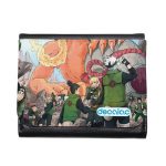 محفظة جلد  بتصميم ناروتو وضع مضحك