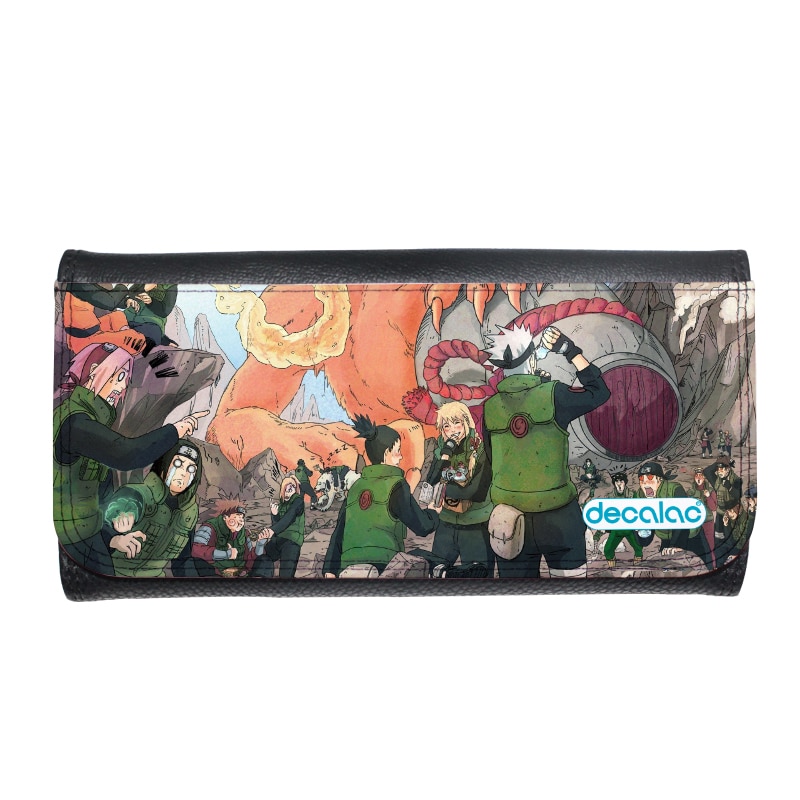 محفظة جلد  بتصميم ناروتو وضع مضحك محفظة جلد  بتصميم ناروتو وضع مضحك