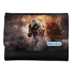 محفظة جلد  بتصميم نداء الواجب باتلفيلد