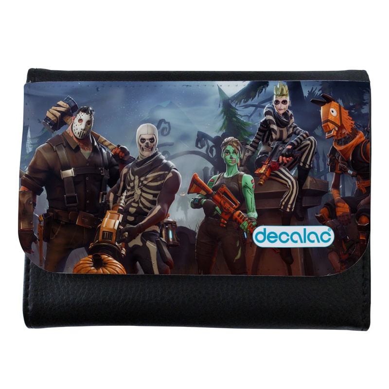 محفظة جلد بتصميم هالوين فورت نايت محفظة جلد بتصميم هالوين فورت نايت