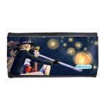 محفظة جلد  بتصميم وداع إيس ون بيس