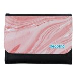 محفظة جلد  بتصميم وردي محفظة جلد  بتصميم وردي