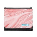 محفظة جلد  بتصميم وردي محفظة جلد  بتصميم وردي