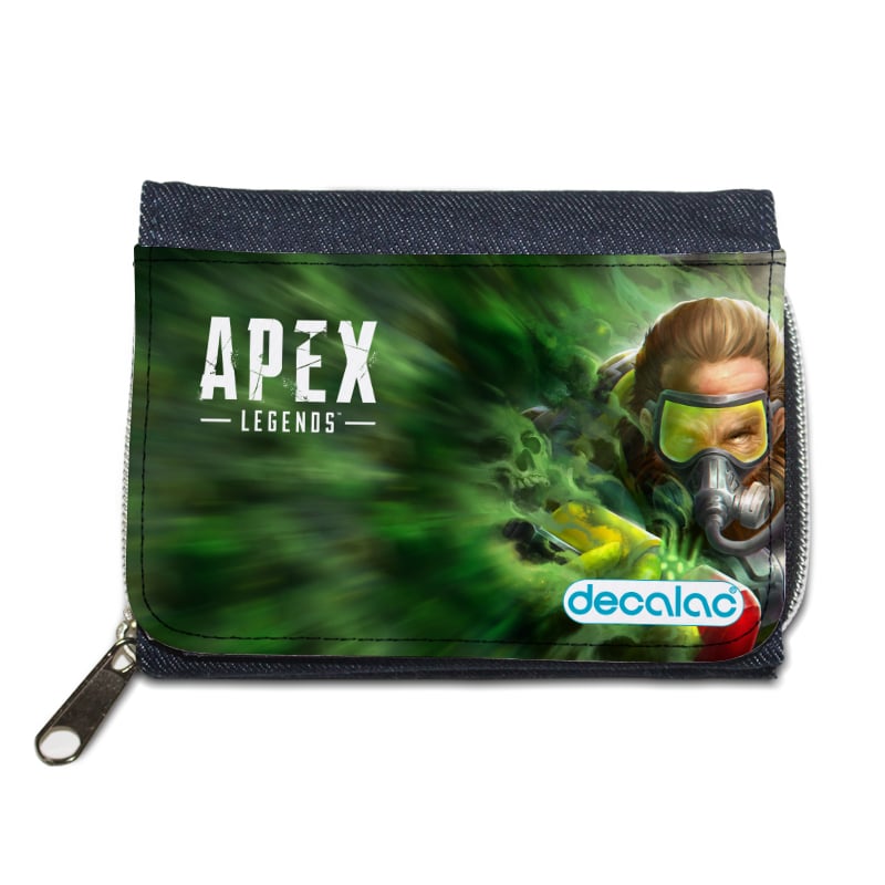 محفظة جينز بتصميم أبيكس ليجندزالقنبله السام محفظة جينز بتصميم أبيكس ليجندزالقنبله السام