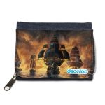 محفظة جينز بتصميم أساسنز كريد بلاك فلاغ محفظة جينز بتصميم أساسنز كريد بلاك فلاغ