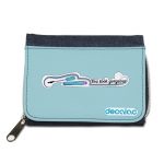 محفظة جينز بتصميم أنت تبدو رائعة