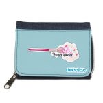 محفظة جينز بتصميم أنت مميز محفظة جينز بتصميم أنت مميز