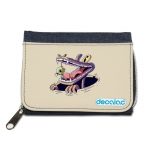 محفظة جينز بتصميم التمساح والصوص