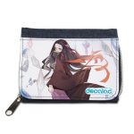 محفظة جينز بتصميم الجميلة نيزوكو قاتل الشياطين محفظة جينز بتصميم الجميلة نيزوكو قاتل الشياطين