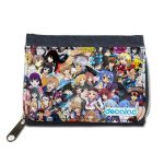 محفظة جينز بتصميم الشخصيات اللطيفه كل الانميات محفظة جينز بتصميم الشخصيات اللطيفه كل الانميات