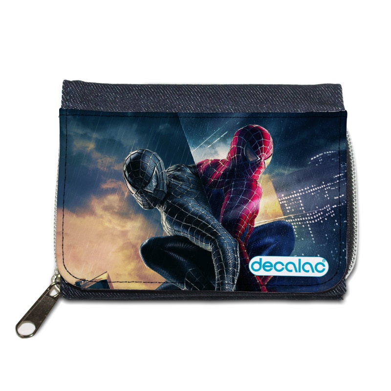 محفظة جينز بتصميم الشر يسيطرعلى سبايدر مان محفظة جينز بتصميم الشر يسيطرعلى سبايدر مان