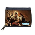 محفظة جينز بتصميم الطائرمع الصقر أساسنز كريد محفظة جينز بتصميم الطائرمع الصقر أساسنز كريد