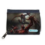 محفظة جينز بتصميم القتال ضد سبايدر مان محفظة جينز بتصميم القتال ضد سبايدر مان