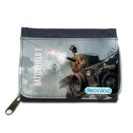 محفظة جينز بتصميم باتلفيلد 1 الدبابه الصغيره محفظة جينز بتصميم باتلفيلد 1 الدبابه الصغيره